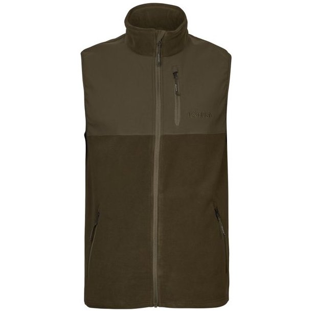 Hrkila Fjell Fleece Vest Hunting Green/Willow Green