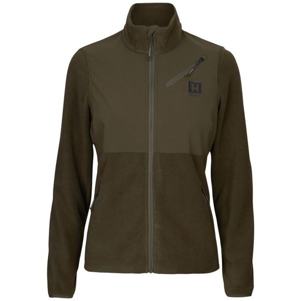 Hrkila Fjell Fleece W Hunting Green/Willow Green