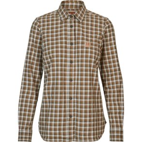 Hrkila Fjell Skjorte W Dark Olive Check