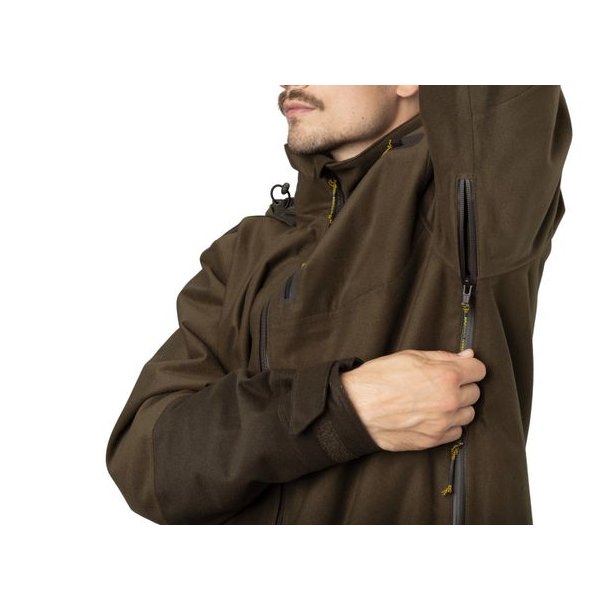 Hrkila Forest Hunter GTX Jakke Hunting Green / Shadow Brown
