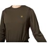 Hrkila Forest Hunter L/S T-Shirt Hunting Green / Shadow Brown