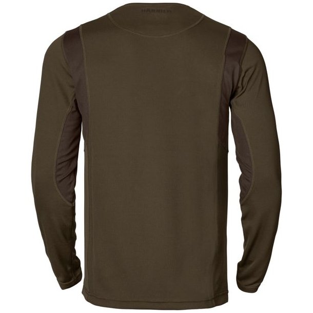 Hrkila Forest Hunter L/S T-Shirt Hunting Green / Shadow Brown