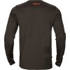 Hrkila Game L/S T-Shirt Shadow Brown Wildboar