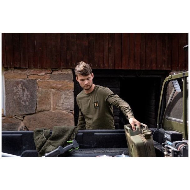 Hrkila Gorm L/S T-Shirt Willow Green