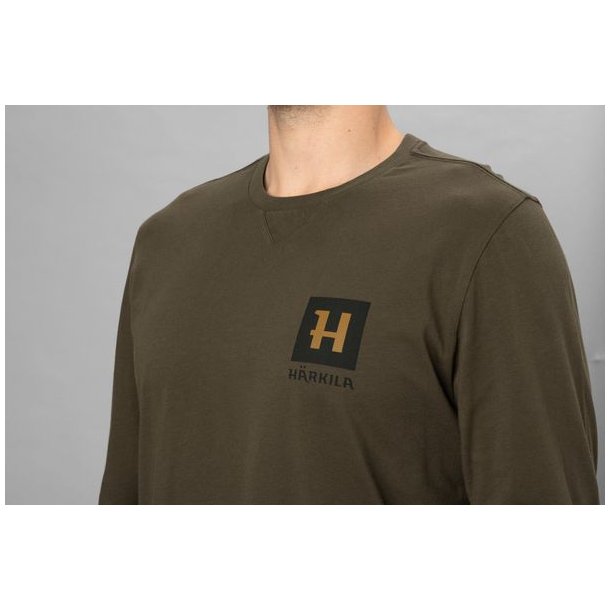 Hrkila Gorm L/S T-Shirt Willow Green