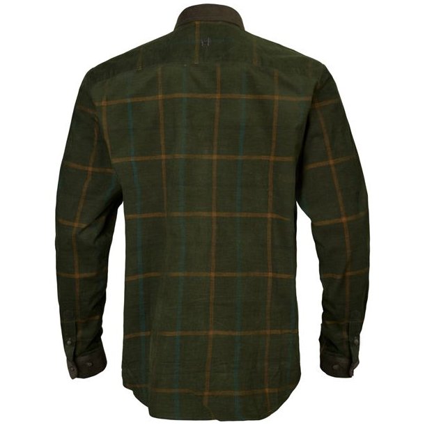 Hrkila Kaldfjord Corduroy Skjorte Willow Green Check