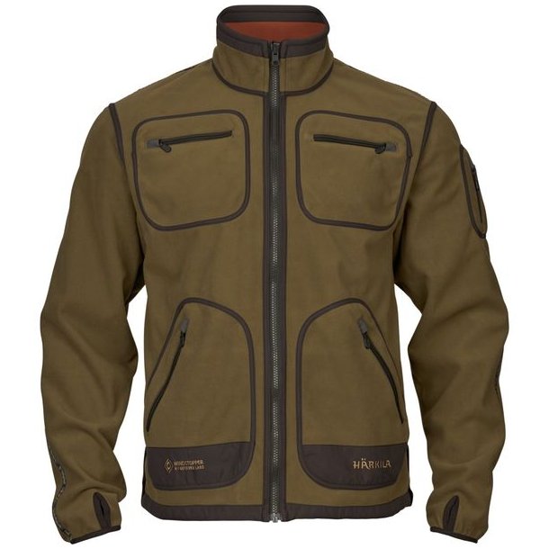 Hrkila Kamko Fleece Dark Olive/Arabian Spice