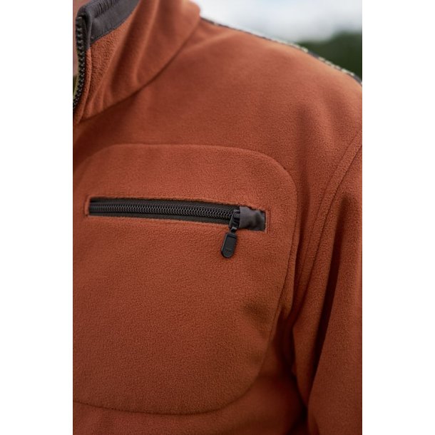 Hrkila Kamko Fleece Dark Olive/Arabian Spice