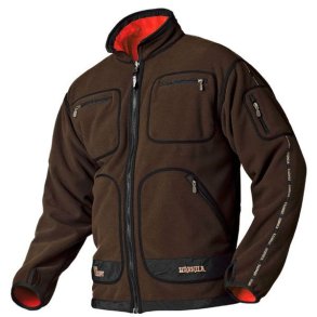 Härkila Kamko Fleece Jakke Brun/Rød