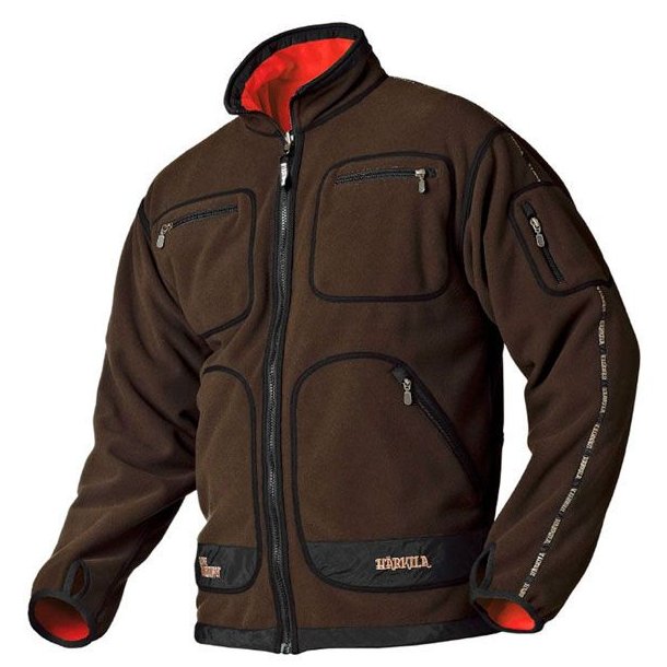 Hrkila Kamko Fleece Jakke Brun/Rd
