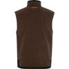 Hrkila Kamko Fleece Vest Brown/Red