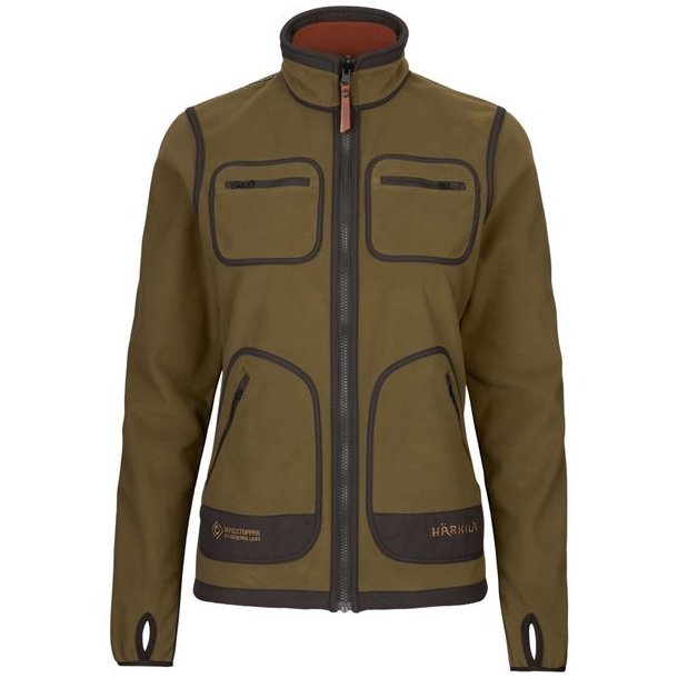 Hrkila Kamko Fleece W Dark Olive/Arabian Spice