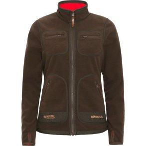 Hrkila Kamko Fleece Women Brown/Red