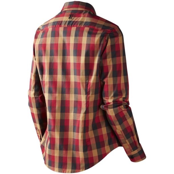 Hrkila Lara Lady Skjorte Red/Black check