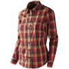 Hrkila Lara Lady Skjorte Red/Black check