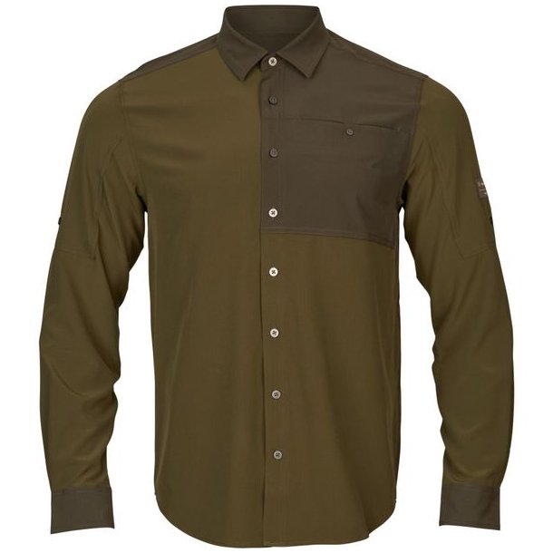 Hrkila Logmar Light Skjorte Dark Olive/Willow Green