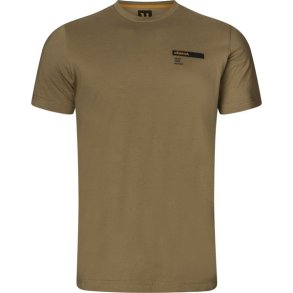 Hrkila Logo Band T-Shirt Dark Antique Bronze