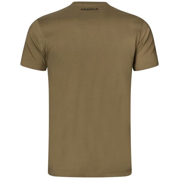 Hrkila Logo Band T-Shirt Dark Antique Bronze