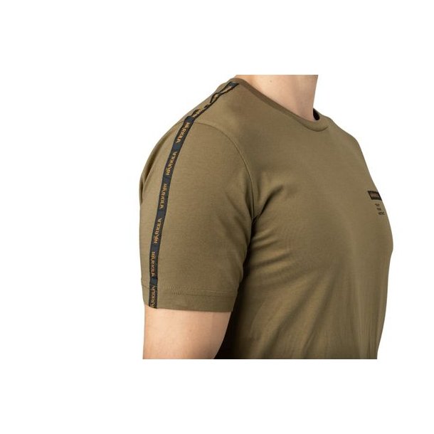 Hrkila Logo Band T-Shirt Dark Antique Bronze