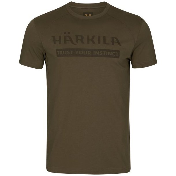 Hrkila Logo T-Shirt Willow Green