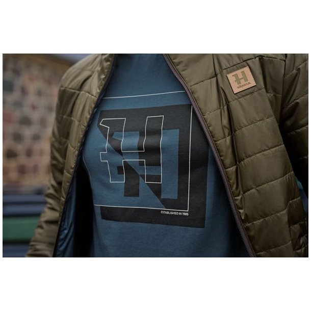 Hrkila Logo T-Shirt Sea Blue