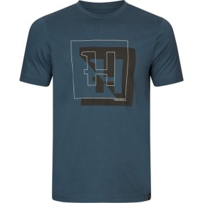 Hrkila Logo T-Shirt Sea Blue