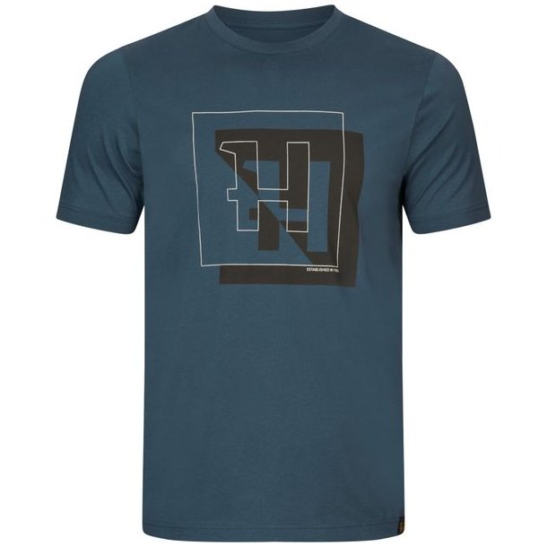 Hrkila Logo T-Shirt Sea Blue