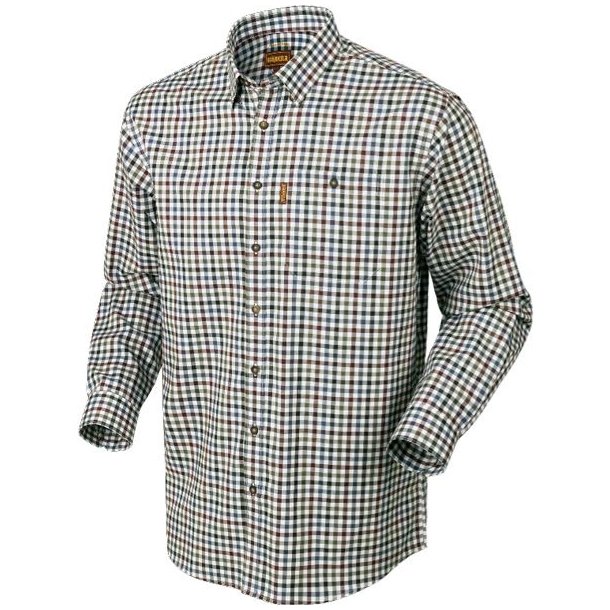 Hrkila Milford Skjorte Burgundy Check