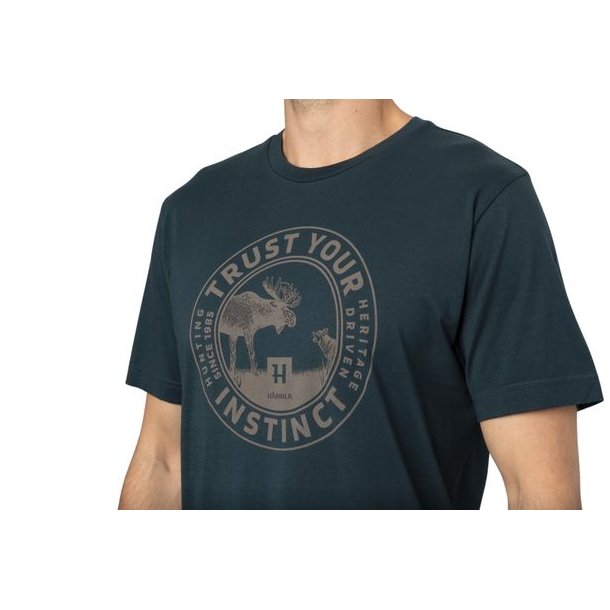 Hrkila Moose T-Shirt Dark Navy