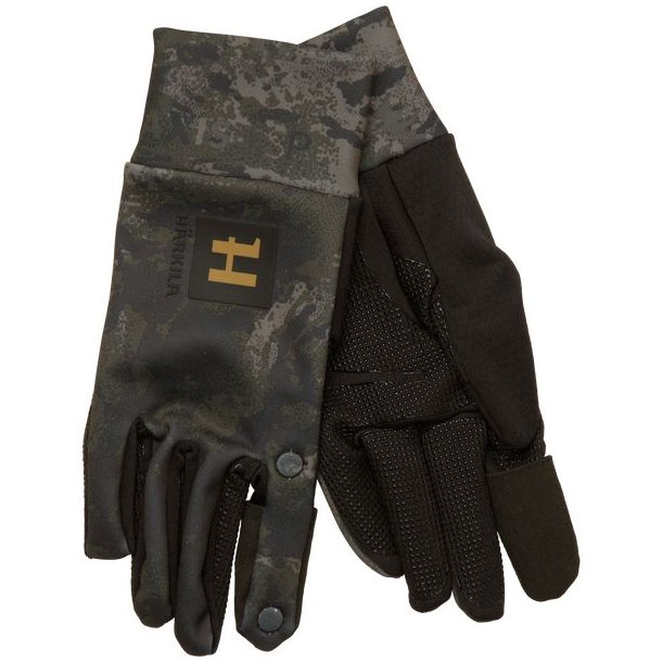 Hrkila NOCTYX Camo Fleece Handske AXIS MSPBlack