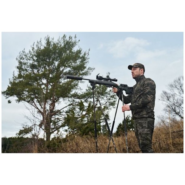 Hrkila NOCTYX Camo Full Zip Fleece AXIS MSPBlack