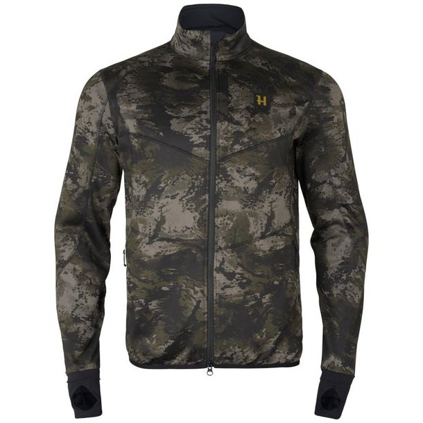 Hrkila NOCTYX Camo Full Zip Fleece AXIS MSPBlack