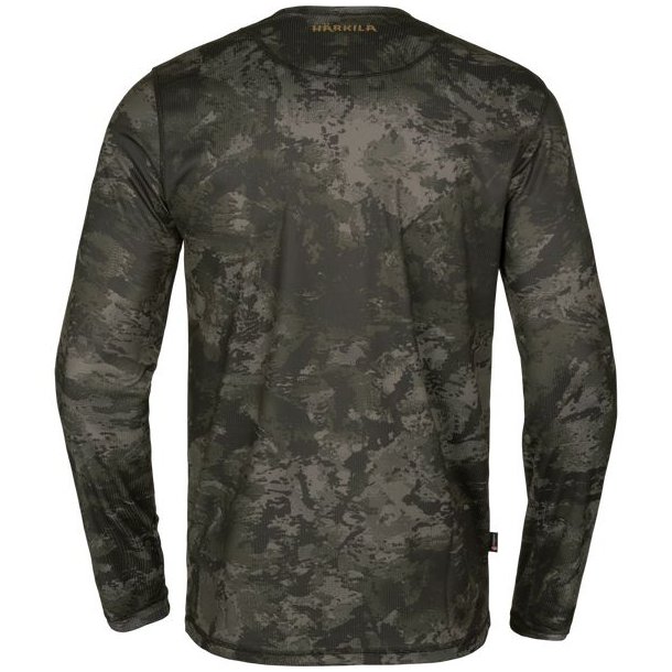 Hrkila NOCTYX Camo L/S T-Shirt LS AXIS MSPBlack