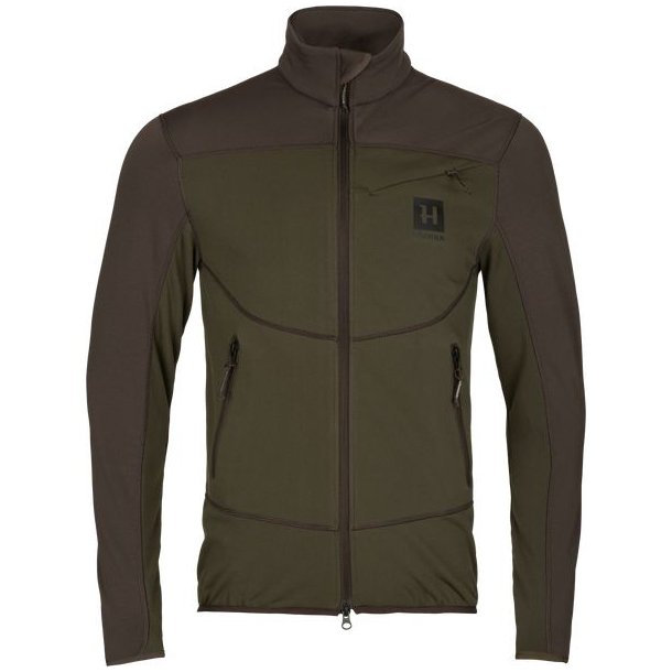 Hrkila Olaf Fleece Jakke Willow Green/Shadow Grey