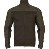 Hrkila Olaf Fleece Jakke Shadow Brown/Forest Night