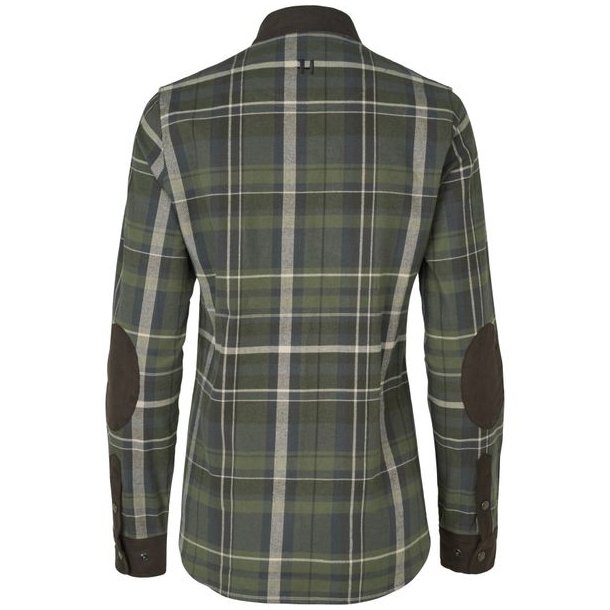 Hrkila Pajala L/S Skjorte W Olive Check