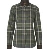 Hrkila Pajala L/S Skjorte W Olive Check