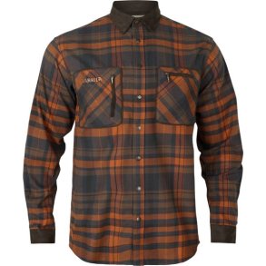 Hrkila Pajala Skjorte Bombay Brown