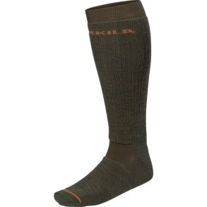 Härkila Pro Hunter 2.0 Long Socks Willow green/Shadow brown