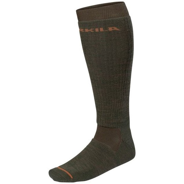 Hrkila Pro Hunter 2.0 Long Socks Willow green/Shadow brown