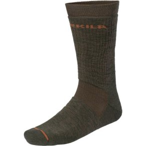 Härkila Pro Hunter 2.0 Short Socks Willow green/Shadow brown