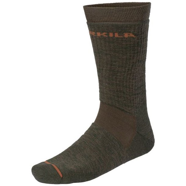 Härkila Pro Hunter 2.0 Short Socks Willow green/Shadow brown