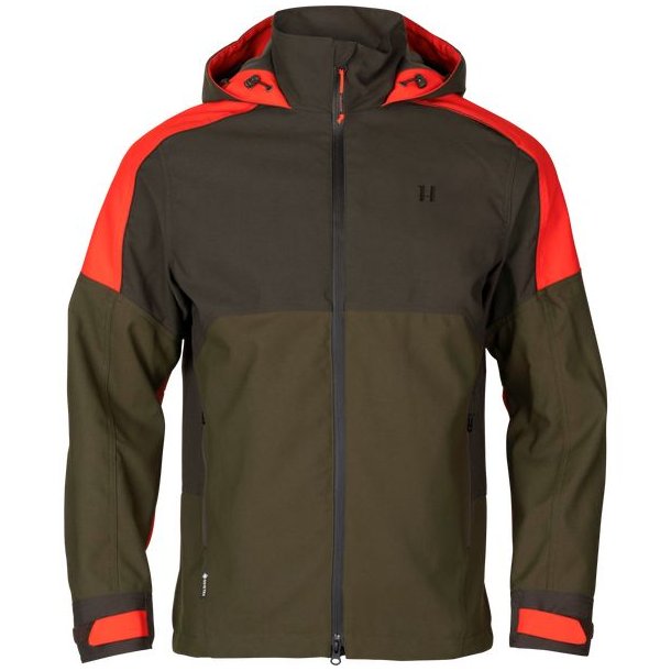 Hrkila Pro Hunter Dog Keeper GTX Jacket Willow Green/Orange