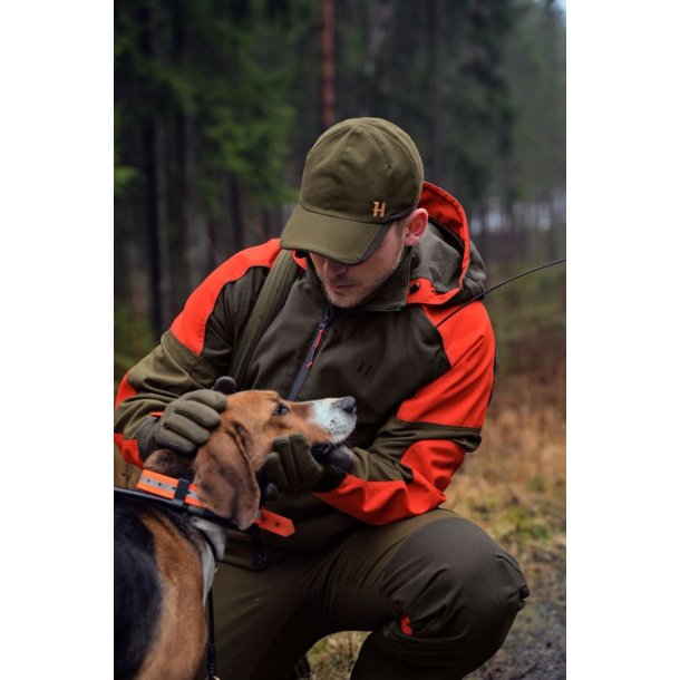 Hrkila Pro Hunter Dog Keeper GTX Jacket Willow Green/Orange