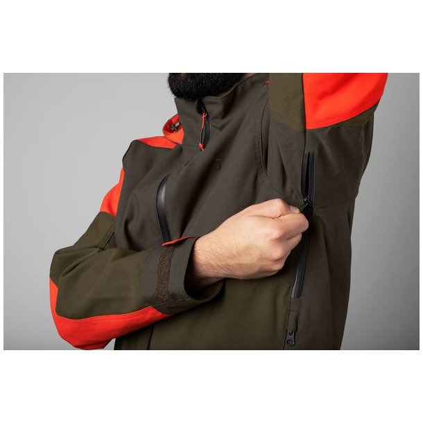 Hrkila Pro Hunter Dog Keeper GTX Jacket Willow Green/Orange