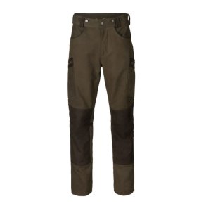 Hrkila Pro Hunter Leather Trousers Willow Green