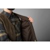 Hrkila Pro Hunter Leather Waistcoat Willow Green