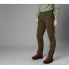 Hrkila Retrieve Light Bukser Women Dark Warm Olive