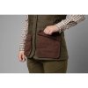 Hrkila Retrieve Vest Women Dark Warm Olive/Burgundy