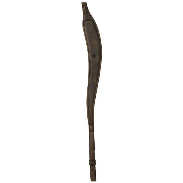 Hrkila Riffelrem Lder Dark Brown - 93 cm